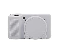ZZjingli Camera Accessories For Ricoh GR III Soft Silicone Protective Case(Coffee)(Green)(Mist Pink) etc(Grey)