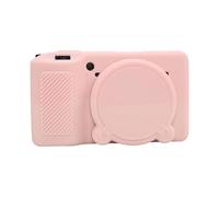 ZZjingli Camera Accessories For Ricoh GR III Soft Silicone Protective Case(Coffee)(Green)(Mist Pink) etc(Sweet Smoke Pink)