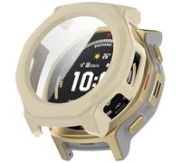 ZZjingli For Amazfit T-Rex 3 Pro 48mm Tempered Film Integrated PC Watch Protective Cover(Transparent)(Pink)(Ivory White)(Ivory White)