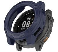 ZZjingli For COROS NOMAD Hollow Armor Half Coverage TPU Watch Protective Cover(Orange)(Green)(Black) etc(Midnight Blue)