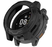 ZZjingli For COROS NOMAD Hollow Armor Half Coverage TPU Watch Protective Cover(Orange)(Green)(Black) etc(Black)