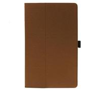 ZZjingli For DOOGEE V Pad 2-Folding Magnetic Shockproof Leather Tablet Case(Darkbrown)