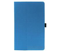 ZZjingli For DOOGEE V Pad 2-Folding Magnetic Shockproof Leather Tablet Case(Light Blue)