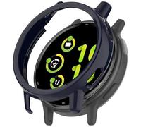 ZZjingli For Garmin Vivoactive 5 Half Coverage PC Hollow Watch Protective Case(Black)(Blue)(Pink Green) etc(Blue)