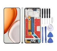 ZZjingli For Honor X9d LCD Screen Digitizer Full Assembly with Frame(Green)