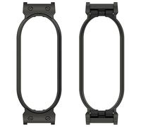 ZZjingli For PLAUD NotePin S AI Zinc Alloy Watch Frame Metal Watch Protective Case(Black)(Silver)(Black)