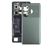 ZZjingli For Realme GT 6 Global Back Cover(Silver)(Green)(Green)