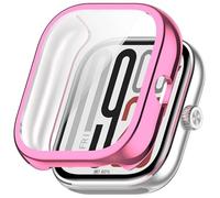 ZZjingli For Redmi Watch 5 eSIM Electroplated Full Coverage TPU Watch Protective Case(Pink)(Black)(Gold) etc(Pink)