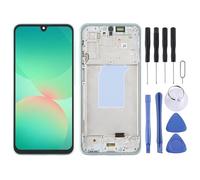 ZZjingli For Samsung Galaxy A26 SM-A266B 6.66 inch OLED LCD Screen Digitizer Full Assembly with Frame(Green)