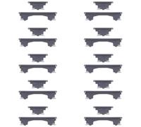 ZZjingli For Samsung Galaxy A36 SM-A366B 10pcs Power Button and Volume Control Button(Black)