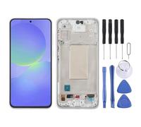 ZZjingli For Samsung Galaxy A36 SM-A366B LCD Screen Digitizer Full Assembly with Frame(Purple)
