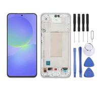 ZZjingli For Samsung Galaxy A36 SM-A366B LCD Screen Digitizer Full Assembly with Frame(Silver)