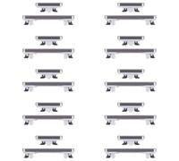 ZZjingli For Samsung Galaxy A56 SM-A566B 10pcs Power Button and Volume Control Button(Grey)