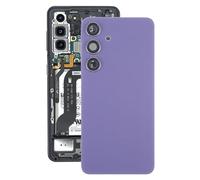 ZZjingli For Samsung Galaxy S24 SM-S921B OEM Battery Back Cover with Camera Lens Cover(Grey)(Blue)(Light Purple) etc(Purple)