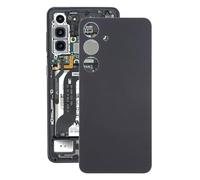 ZZjingli For Samsung Galaxy S24 SM-S921B OEM Battery Back Cover(Yellow)(Purple)(Light Purple) etc(Black)