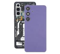 ZZjingli For Samsung Galaxy S24+ SM-S926B OEM Battery Back Cover with Camera Lens Cover(Grey)(Blue)(Light Purple) etc(Purple)