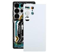 ZZjingli For Samsung Galaxy S25 Ultra SM-S9386 OEM Battery Back Cover(White)(Silver)(Red) etc(White)