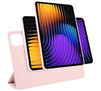 ZZjingli For Xiaomi Pad 7/7 Pro Trifold Magnetic Split Acrylic Leather Tablet Case(Ice Blue)(Pink)(Black) etc(Pink)