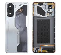 ZZjingli For ZTE nubia Neo 3 Plastic Battery Back Cover with Middle Frame/Camera Lens Cover(Silver)(Gold)(Black)(Silver)