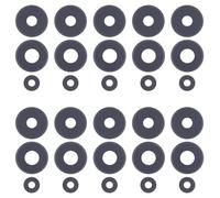 ZZjingli Repairparts For Xiaomi Poco M6 Pro 4G 10pcs Back Camera Lens