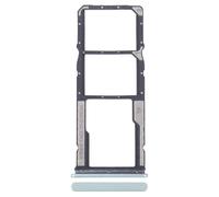 ZZjingli Repairparts For Xiaomi Poco M6 SIM Card Tray + SIM Card Tray + Micro SD Card Tray(Green)