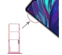 ZZjingli SIM Card Tray + SIM Card Tray + Micro SD Card Tray for Huawei Y7 (2019) / Y7 Pro (2019) / Y7 Prime (2019)(Black)(Blue)(Purple)(Red)(Purple)