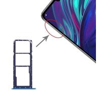 ZZjingli SIM Card Tray + SIM Card Tray + Micro SD Card Tray for Huawei Y7 (2019) / Y7 Pro (2019) / Y7 Prime (2019)(Black)(Blue)(Purple)(Red)(Blue)