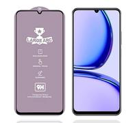 ZZjingli Tempered Glass Film For Realme C61 / C63 / Note 60 9H 0.4mm High Aluminum Large Arc Tempered Glass Film(Color5)