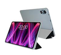 zZjoOoj Case for Blackview Mega 2/Teclast T60 Plus/Odea A12 12 Inch Tablet Case, Ultra Thin PU Leather Folio Folding Soft TPU Back Cover Folding Stand Protective Case, Thin and Light, Black