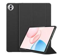 zZjoOoj Silicone Case for Honor Pad 10 12.1 Inch 2025, Lightweight Protective Case with Stand Function and Auto Sleep/Wake Function, Black