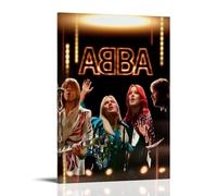 ZZJXYSCP ABBA Music Albums by Popular Artists Canvas Poster Wall Art Decorative Painting Bedroom Painting Posters 12x18inch(30x45cm) Frame-style