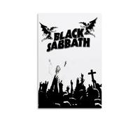 ZZJXYSCP Black Sabbath Music Albums by Popular Artists Canvas Poster Wall Art Decorative Painting Bedroom Painting Posters 12x18inch(30x45cm) Unframe-style
