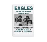 ZZJXYSCP Eagles Music Albums by Popular Artists Canvas Poster Wall Art Decorative Painting Bedroom Painting Posters 16x24inch(40x60cm) Unframe-style