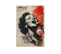 ZZJXYSCP Edith Piaf Music Albums by Popular Artists Canvas Poster Wall Art Decorative Painting Bedroom Painting Posters 08x12inch(20x30cm) Unframe-style