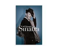 ZZJXYSCP Frank Sinatra Music Albums by Popular Artists Canvas Poster Wall Art Decorative Painting Bedroom Painting Posters 16x24inch(40x60cm) Unframe-style