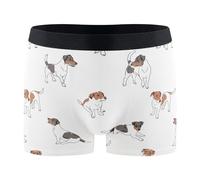ZZKKO Men's Underwear Briefs Jack Russell Terriers Men's Underwear Mens Trunks Underwear Boxers Briefs Breathable and Soft XXL Multicolor