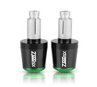 ZZKY Bar End Plugs Handlebar End For Kawasaki Z1000 SX 2011-2017 Ninja 1000 Z1000R Z1000SX 2011-2013 7/8" Motorcycle Accessories Handlebars Bar Ends Grips Slider (Color : Black-Green)