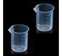 ZZLBZN 100ml Transparent Measuring Cups Measuring Jugs, Graduated Beaker Plastic Liquid Measuring Cup Measuring Jug for Lab Household Kitchen Cooking Baking Measure Tool