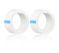 ZZLBZN 2 Rolls Micropore Tape, Micropore Surgical Tape, Microporous Tape Easy Tear First Aid Fixing Gauze Medical Tape Earring Cover Up Tape 1.25cm X 9.1m