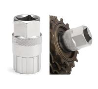 ZZLBZN Bicycle Freewheel Remover Tool, Mountain Bike Bottom Bracket Repair Cycling Removal Bottom Bracket Repair for Shimano Sunrace Sram Dnp 6,7,8,9,10,11speed Freewheel