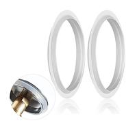 ZZLBZN Sink Plug Replacement, 2Pcs Rubber Seal O-Rings, Bathroom Sink Plugs, 31/38mm