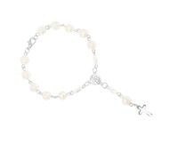 ZZLHY 3pcs Christening Bracelet Pearl Bracelet for Women Man Bracelet Mens Beaded Hollow Out Plastic