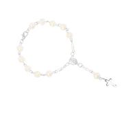ZZLHY 3pcs Christening Bracelet Pearl Bracelet for Women Man Bracelet Mens Beaded Hollow Out Plastic