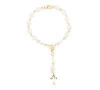 ZZLHY 3pcs Christening Bracelet Pearl Bracelet for Women Man Bracelet Mens Beaded Hollow Out Plastic