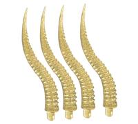 ZZLHY 4pcs Artificial Antelope Horn Animal Horn Headband Gothic Headband Horn Horns Polyethylene Plastic