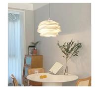 ZZLHY Chandelier Danish Designer Pink and Blue Petal White Rose Lamp Compatible with Living Room Kitchen Bedroom Girl Lamps,Ceiling Light