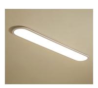 ZZLHY Chandelier Oval LED Dimming 6500K Acrylic Ceiling Lighting Pendant Lamp for Dining Room Bedroom Office Remote Control Light