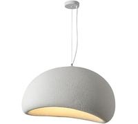 ZZLHY Japanese Wabi-Sabi Chandelier Adjustable Pendant Light Elegant White Hanging Lamp Handcrafted Creative Ceiling Fixture for Home Decor