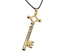 ZZLHY Key Necklace For Women And Men, 925 Sterling Silver Vintage Key Necklace, Key Necklaces For Women, Lock And Key Necklace, Skeleton Key Necklace, Heart Key Necklace