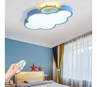 ZZLHY LED Dimmable with Remote Control Slim Acrylic Light Cloud Sun Children Bedroom Wall Lamp Boy Girl Ceiling Lighting Living Room Decoration Pendant Lig